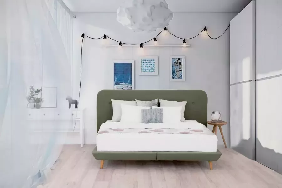 Andas Boxspring Premium Stiksels met capitonnage incl. topmatras - Foto 3