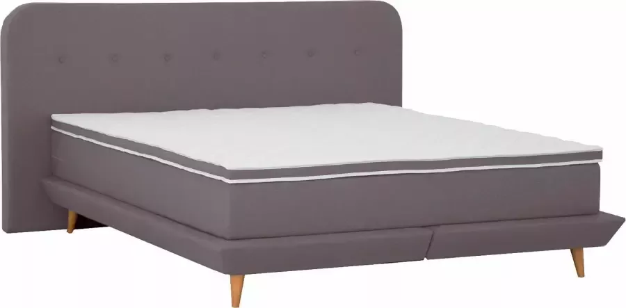 Andas Boxspring Premium Stiksels met capitonnage incl. topmatras - Foto 4