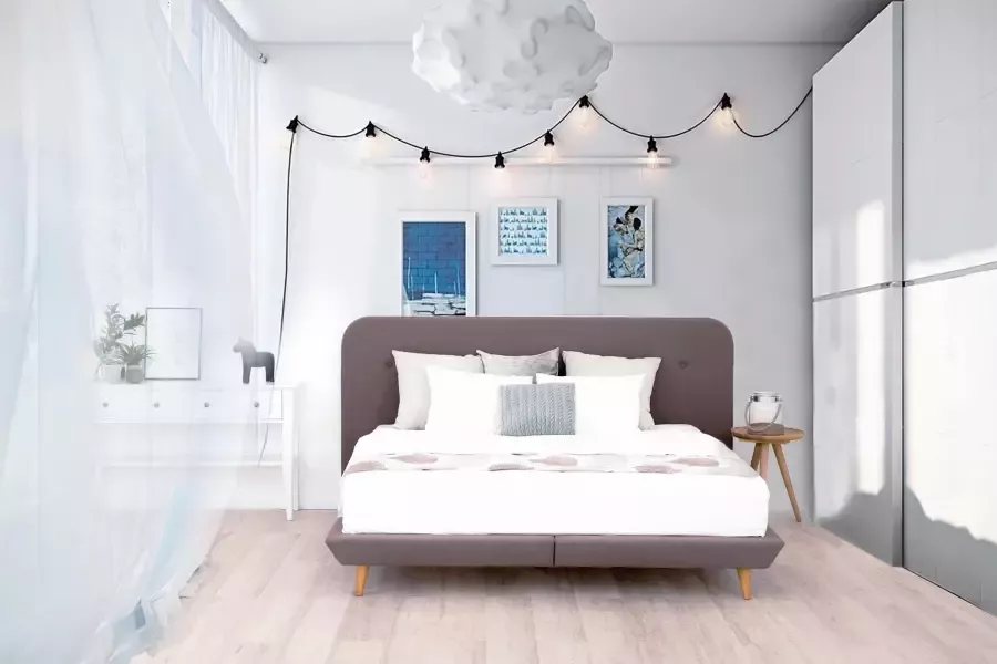 Andas Boxspring Premium Stiksels met capitonnage incl. topmatras - Foto 3