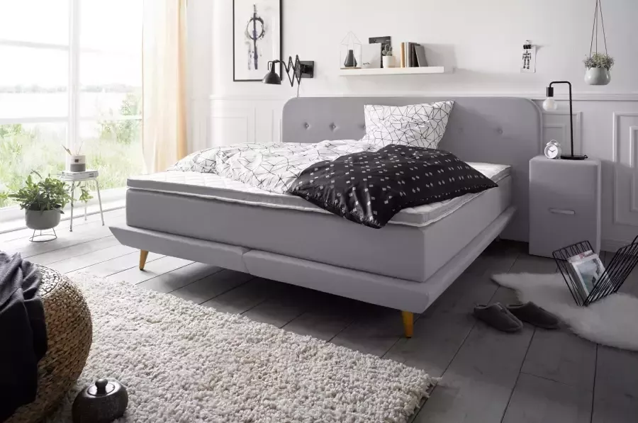 Andas Boxspring Premium Stiksels met capitonnage incl. topmatras - Foto 3