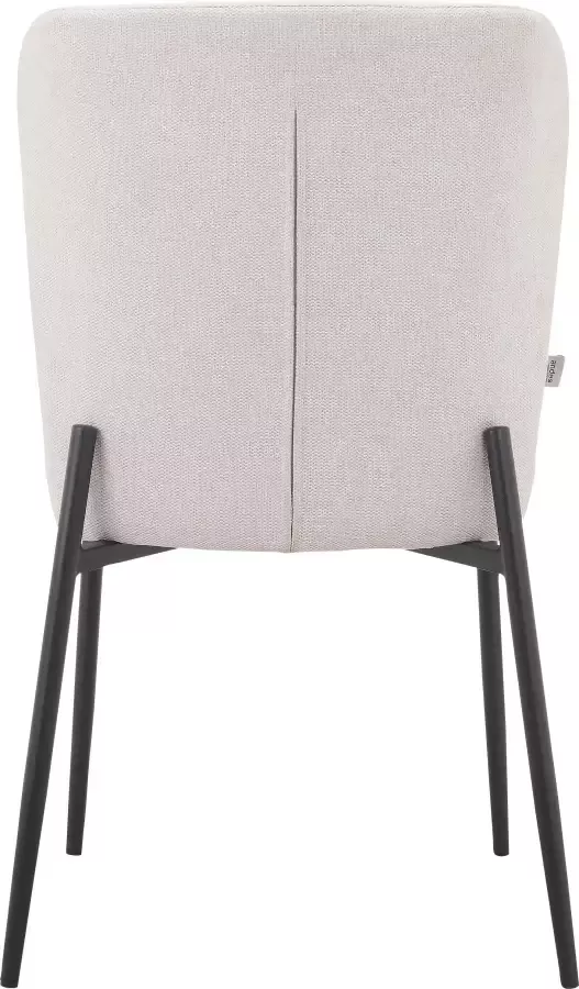 Andas Eetkamerstoel Lieska Gestoffeerde stoel keukenstoel zithoogte 47 5 cm (set 2 stuks) - Foto 5