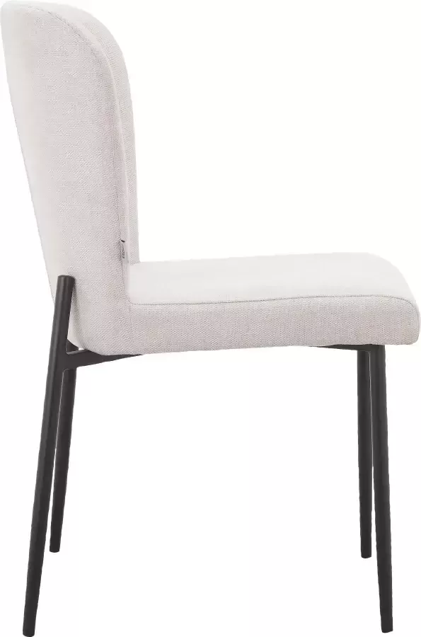 Andas Eetkamerstoel Lieska Gestoffeerde stoel keukenstoel zithoogte 47 5 cm (set 2 stuks) - Foto 4