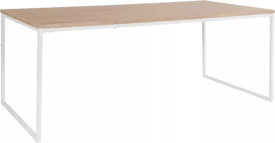 Andas Eettafel Hulsig met tafelblad in een hout-look en voelbare structuur hoogte 76 cm (1 stuk) - Foto 4