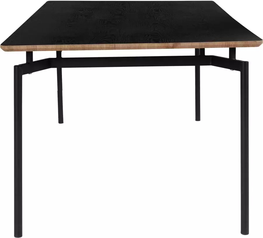 Andas Eettafel Tranum met tafelblad in een hout-look en voelbare structuur hoogte 76 cm (1 stuk)