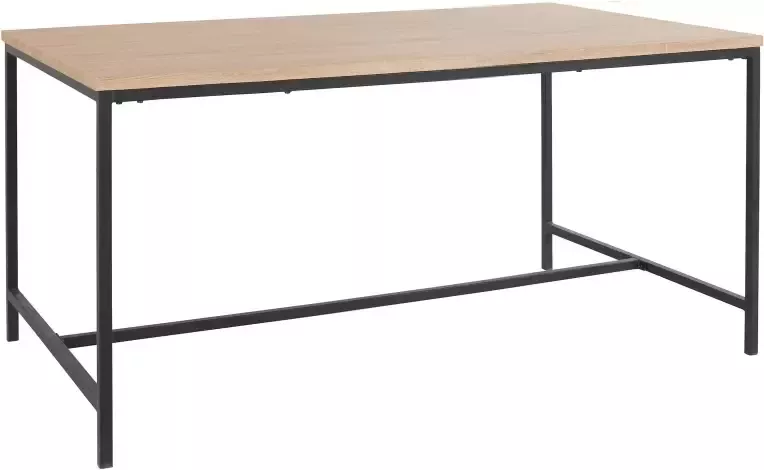 Andas Eettafel Vadum met tafelblad in een hout-look en voelbare structuur hoogte 76 cm (1 stuk) - Foto 5