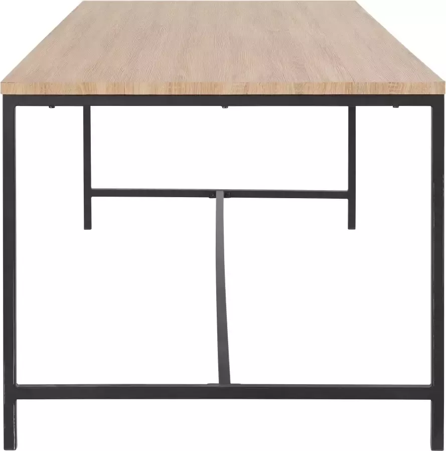 Andas Eettafel Vadum met tafelblad in een hout-look en voelbare structuur hoogte 76 cm (1 stuk) - Foto 1