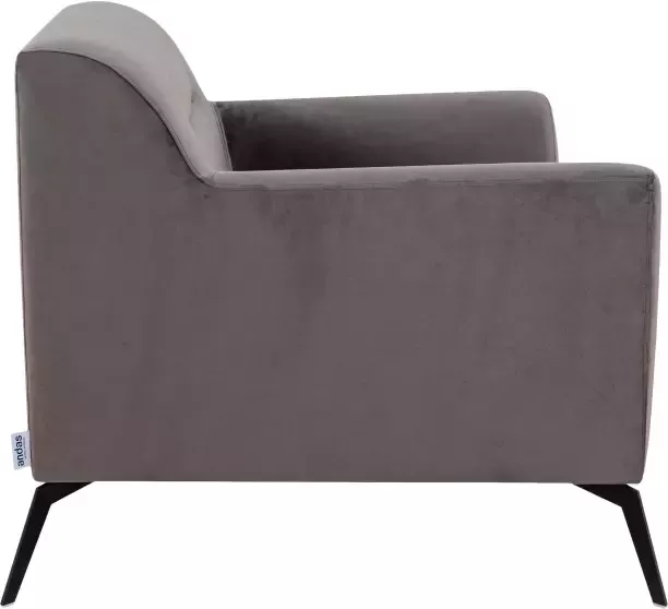 Andas Fauteuil Gausdal met elegante metalen poten met afgeronde armleuningen - Foto 5