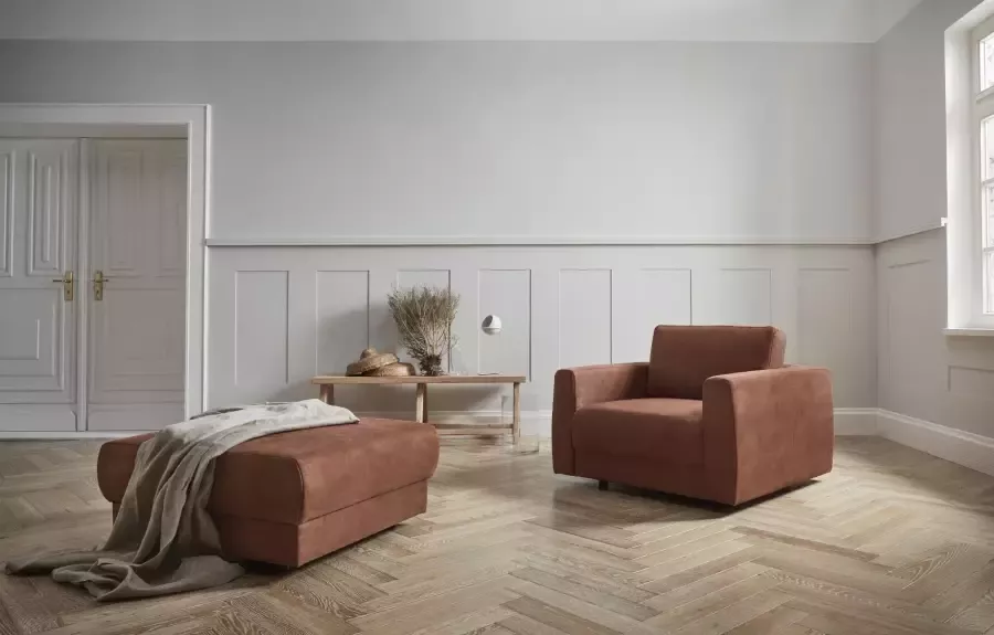 Andas Fauteuil Hobro Loungesessel in 3 stofkwaliteiten in vele kleuren design by morten georgsen (1 stuk) - Foto 5