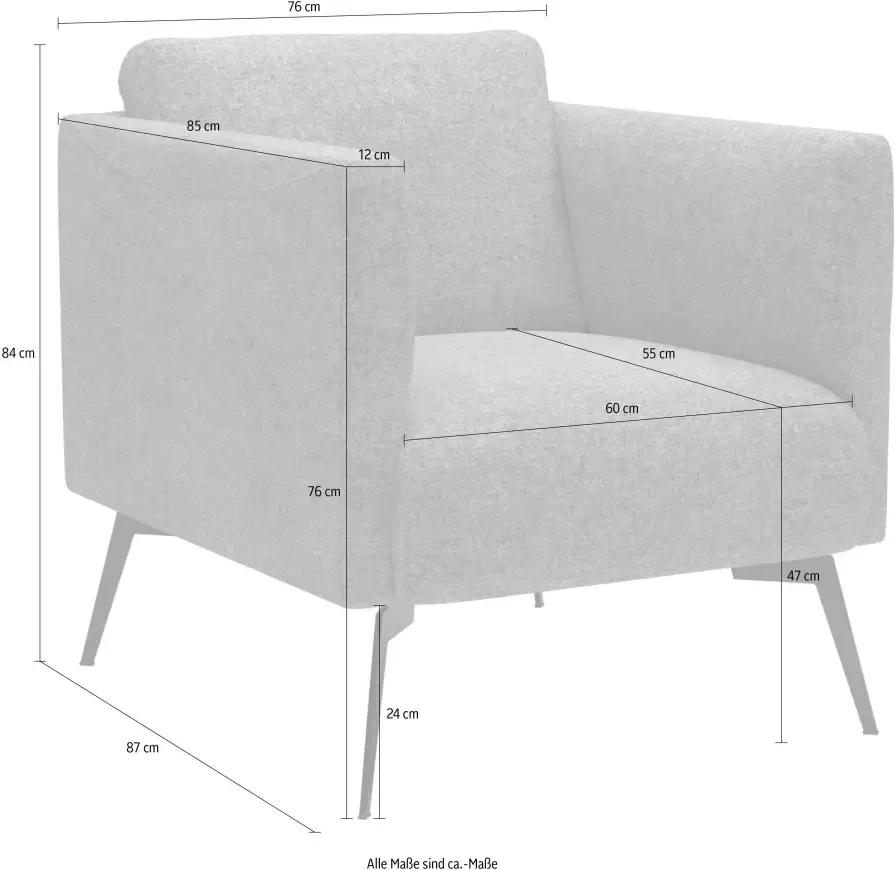 Andas Fauteuil Horna met comfortschuim - Foto 1