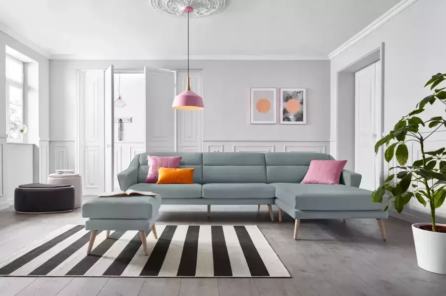 OTTO Hocker Bille met eiken poten design by morten georgsen - Foto 3
