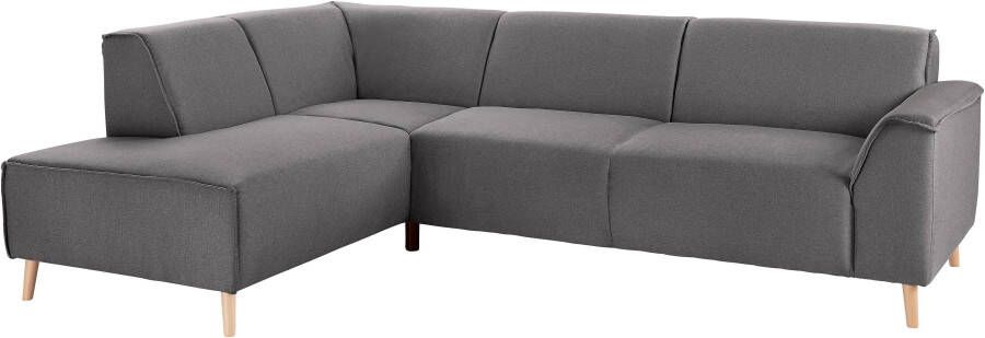 Andas Hoekbank Janek Scandic Design elegant en tijdloos L-vorm met binnenvering en opstaande naad in scandinavisch design - Foto 3