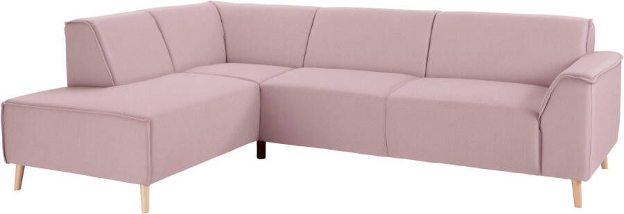 Andas Hoekbank Janek Scandic Design elegant en tijdloos L-vorm met binnenvering en opstaande naad in scandinavisch design - Foto 3