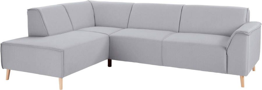 Andas Hoekbank Janek Scandic Design elegant en tijdloos L-vorm met binnenvering en opstaande naad in scandinavisch design - Foto 3