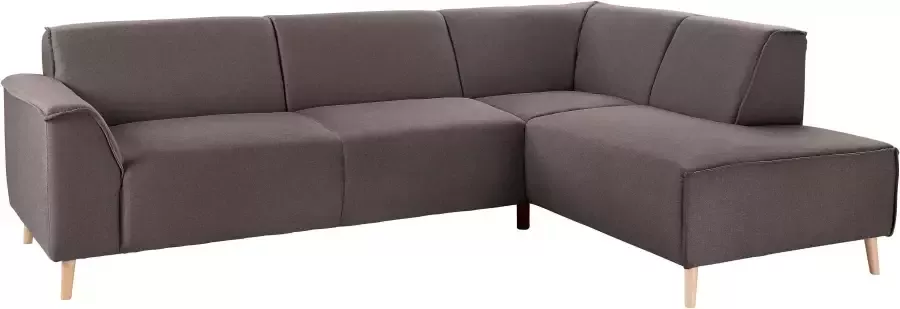 Andas Hoekbank Janek Scandic Design elegant en tijdloos L-vorm met binnenvering en opstaande naad in scandinavisch design - Foto 2