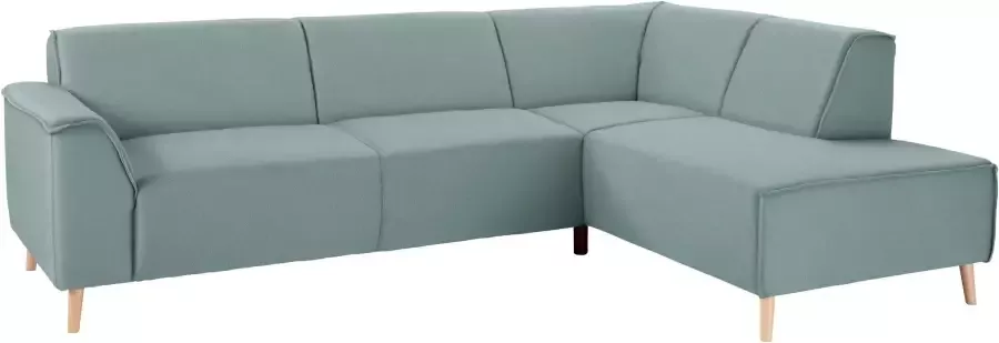 Andas Hoekbank Janek Scandic Design elegant en tijdloos L-vorm met binnenvering en opstaande naad in scandinavisch design - Foto 2