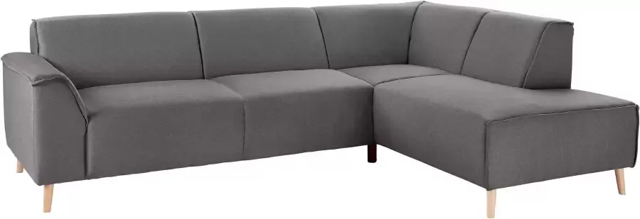 Andas Hoekbank Janek Scandic Design elegant en tijdloos L-vorm met binnenvering en opstaande naad in scandinavisch design - Foto 2