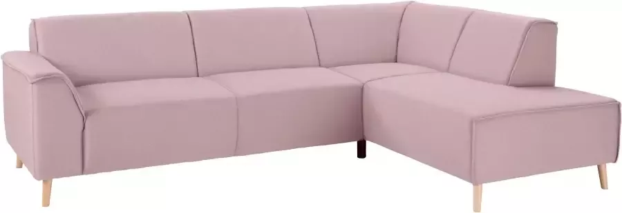 Andas Hoekbank Janek Scandic Design elegant en tijdloos L-vorm met binnenvering en opstaande naad in scandinavisch design - Foto 2