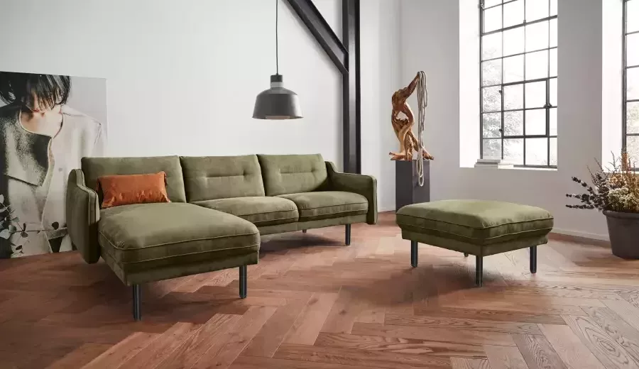 Andas Hoekbank Nordfyn L-vorm chic design in 3 stofkwaliteiten design by morten georgsen - Foto 2