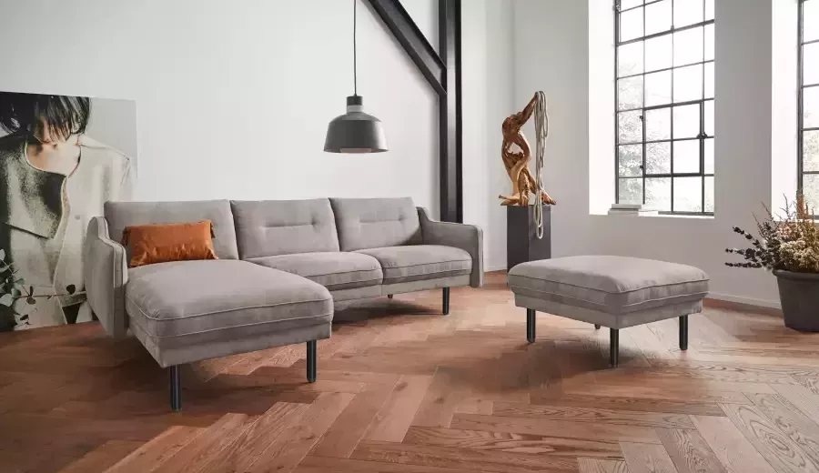 Andas Hoekbank Nordfyn L-vorm chic design in 3 stofkwaliteiten design by morten georgsen - Foto 2