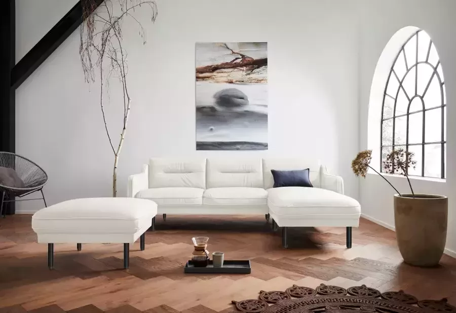 Andas Hoekbank Nordfyn L-vorm chic design in 3 stofkwaliteiten design by morten georgsen