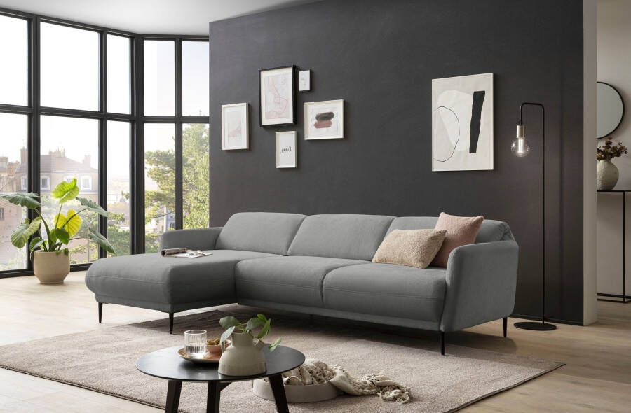 Andas Hoekbank Skovsende zitbreedte 245 cm rugleuning traploos opklapbaar voor - Foto 3