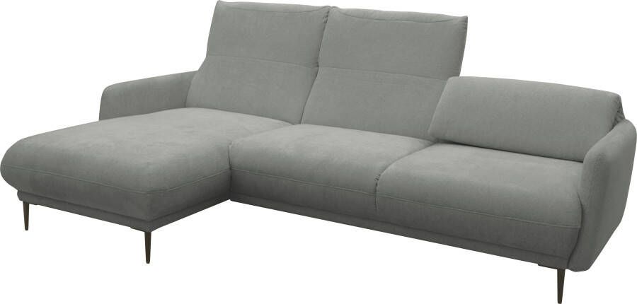 Andas Hoekbank Skovsende zitbreedte 245 cm rugleuning traploos opklapbaar voor - Foto 5