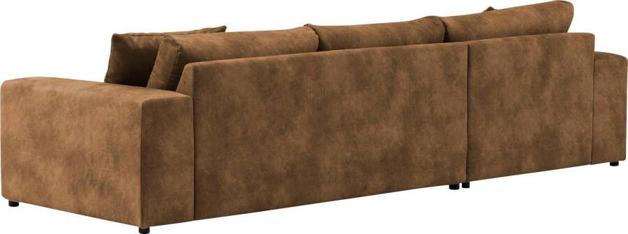 Andas Hoekbank SLEETLAND XXL van fluweel of in vintage leer-look L-model - Foto 8