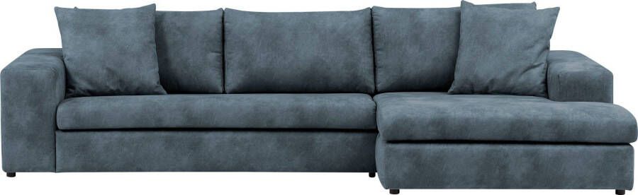 Andas Hoekbank SLEETLAND XXL van fluweel of in vintage leer-look L-model - Foto 10
