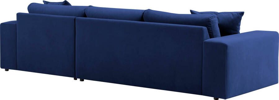 Andas Hoekbank SLEETLAND XXL van fluweel of in vintage leer-look L-model - Foto 7