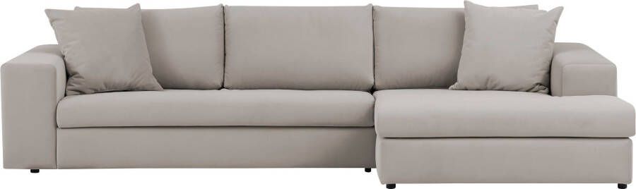 Andas Hoekbank SLEETLAND XXL van fluweel of in vintage leer-look L-model - Foto 9