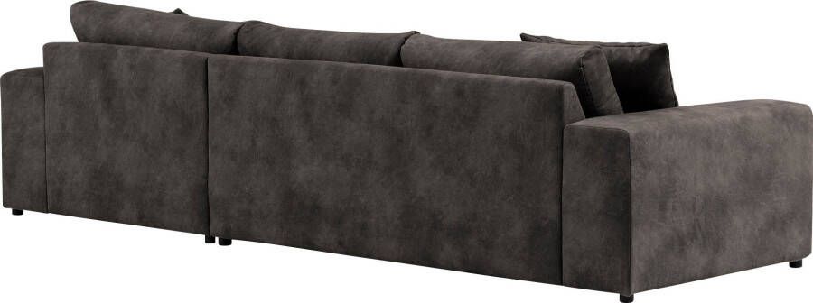 Andas Hoekbank SLEETLAND XXL van fluweel of in vintage leer-look L-model - Foto 8