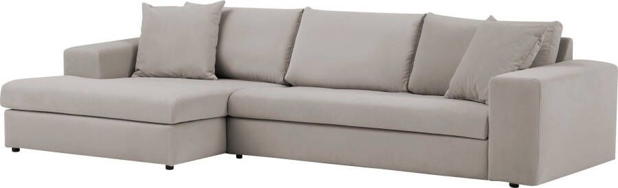 Andas Hoekbank SLEETLAND XXL van fluweel of in vintage leer-look L-model - Foto 9