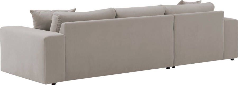 Andas Hoekbank SLEETLAND XXL van fluweel of in vintage leer-look L-model - Foto 8
