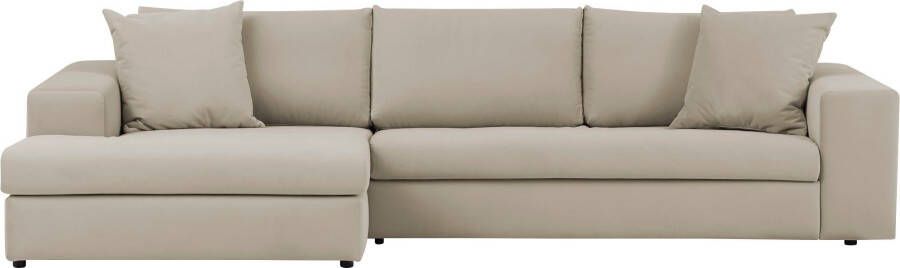 Andas Hoekbank SLEETLAND XXL van fluweel of in vintage leer-look L-model - Foto 10