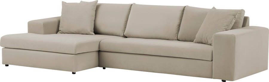 Andas Hoekbank SLEETLAND XXL van fluweel of in vintage leer-look L-model - Foto 9