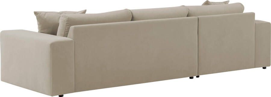 Andas Hoekbank SLEETLAND XXL van fluweel of in vintage leer-look L-model - Foto 8