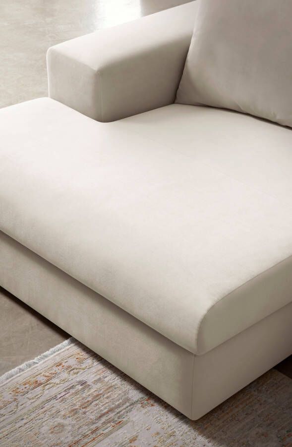 Andas Hoekbank SLEETLAND XXL van fluweel of in vintage leer-look L-model - Foto 3