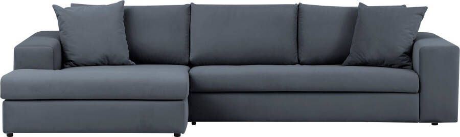 Andas Hoekbank SLEETLAND XXL van fluweel of in vintage leer-look L-model - Foto 10