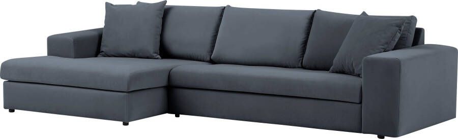 Andas Hoekbank SLEETLAND XXL van fluweel of in vintage leer-look L-model - Foto 9