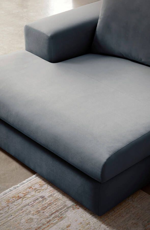 Andas Hoekbank SLEETLAND XXL van fluweel of in vintage leer-look L-model - Foto 3
