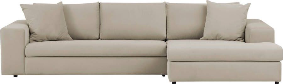 Andas Hoekbank SLEETLAND XXL van fluweel of in vintage leer-look L-model - Foto 9