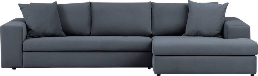 Andas Hoekbank SLEETLAND XXL van fluweel of in vintage leer-look L-model - Foto 9