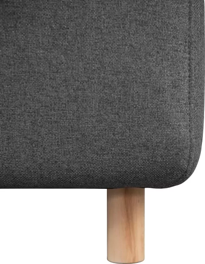 Andas Hoekbank Svennis L-vorm incl. sierkussen in 2 overtrekkwaliteiten