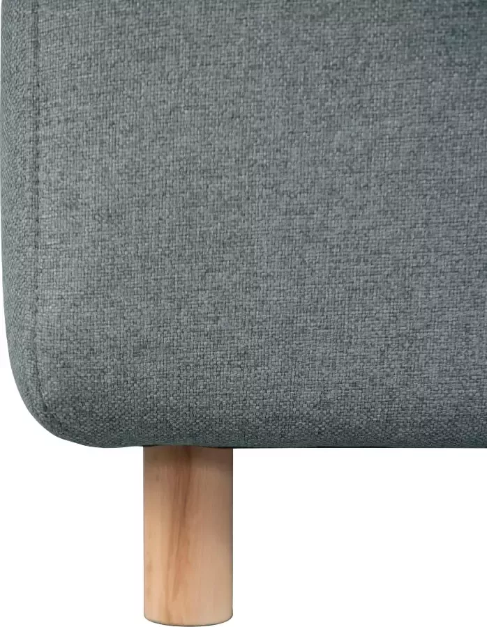 Andas Hoekbank Svennis L-vorm incl. sierkussen in 2 overtrekkwaliteiten