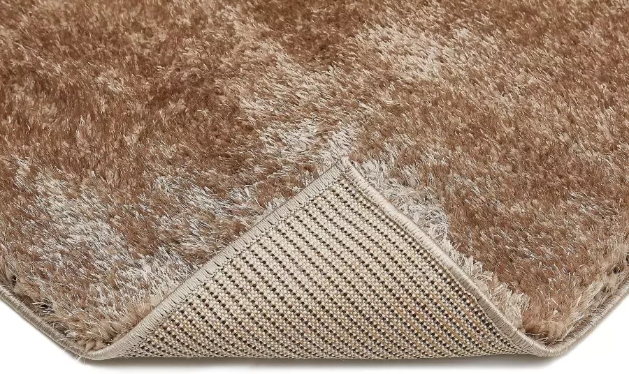 My home Hoogpolig vloerkleed LAHTI Effen kleuren zacht en knuffelig ideaal voor de woonkamer en slaapkamer - Foto 8