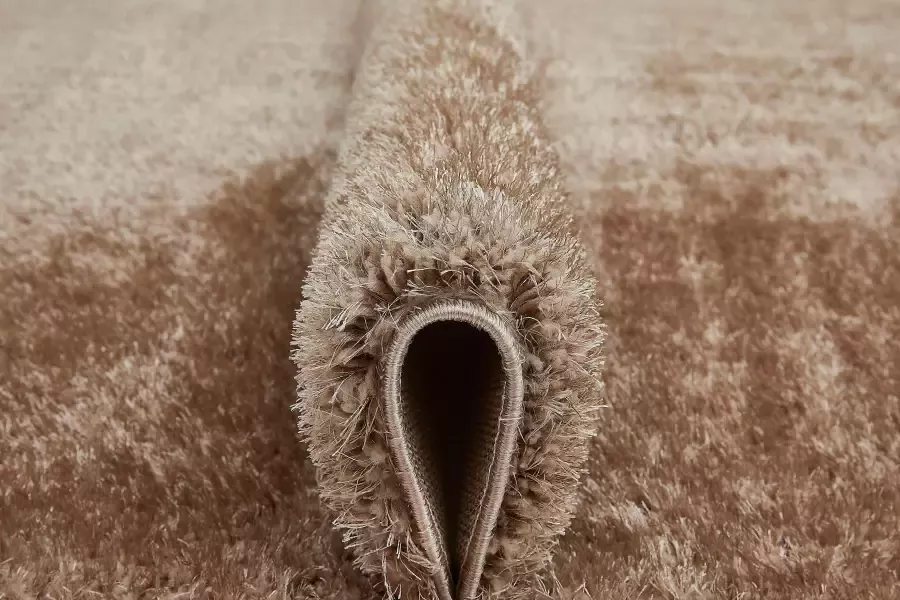 My home Hoogpolig vloerkleed LAHTI Effen kleuren zacht en knuffelig ideaal voor de woonkamer en slaapkamer - Foto 5