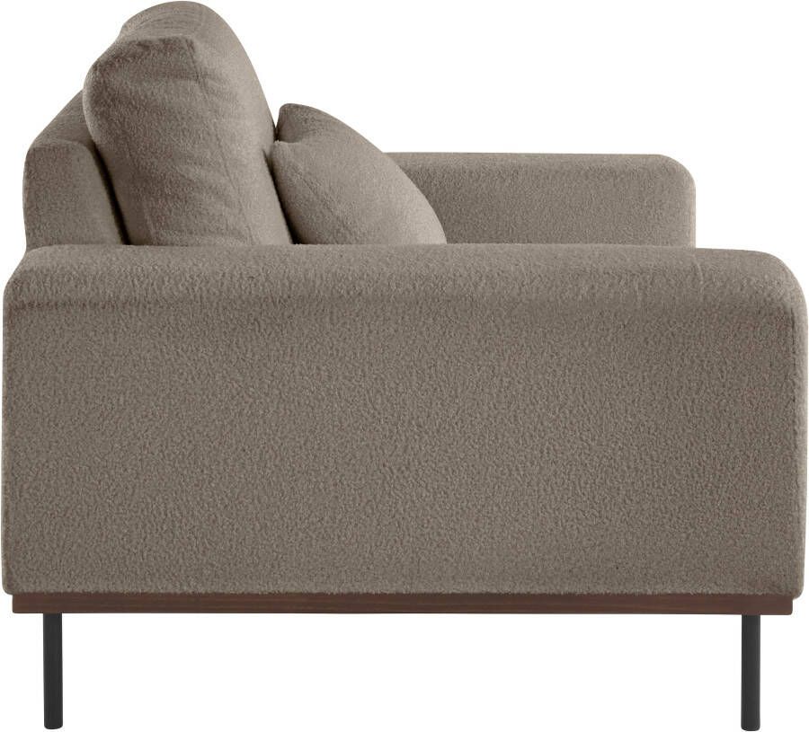 Andas Loveseat Mikael Sessel gebeitste houten lijst passend bij de serie 'mikael' incl. sierkussen (1 stuk) - Foto 1