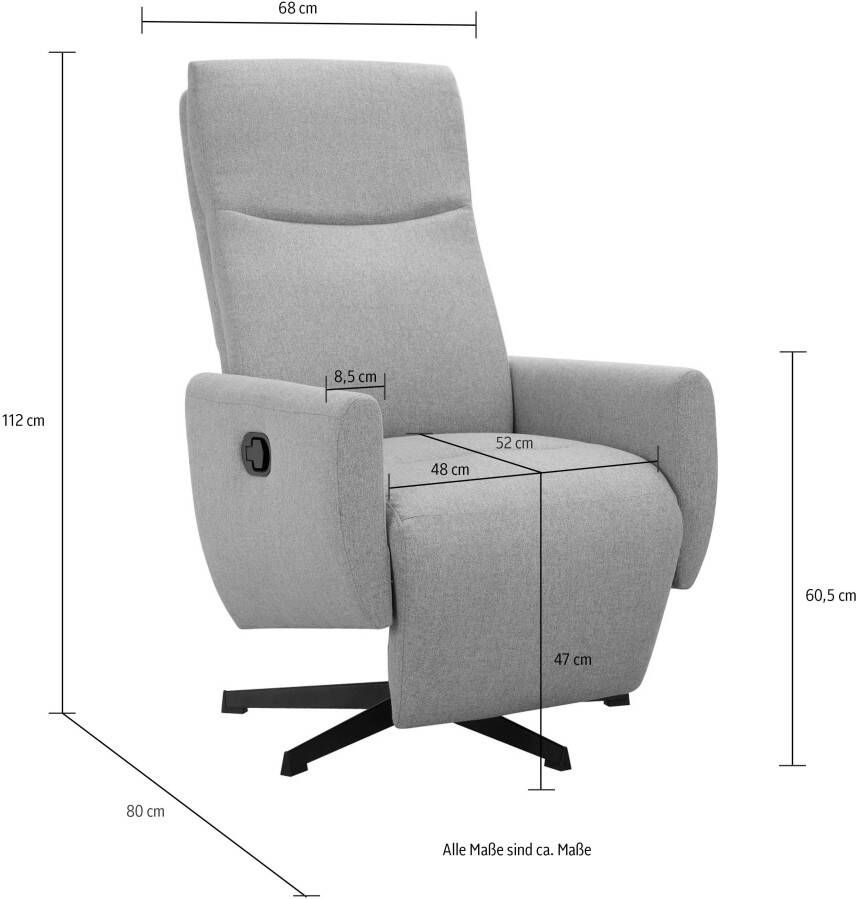 Andas Relaxfauteuil Kilvo TV-Sessel Liegesessel Funktionssessel - Foto 3