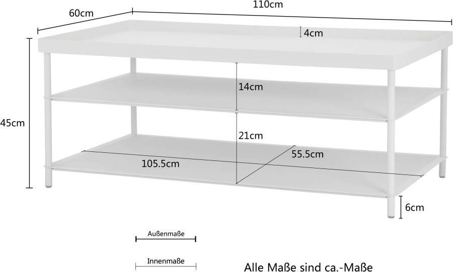 Andas Salontafel Crossby hoogwaardig metaal ronde metalen poten design by morten georgsen - Foto 3