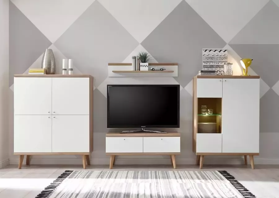 Andas Tv-meubel MERLE Scandi Design breedte 107 cm - Foto 3
